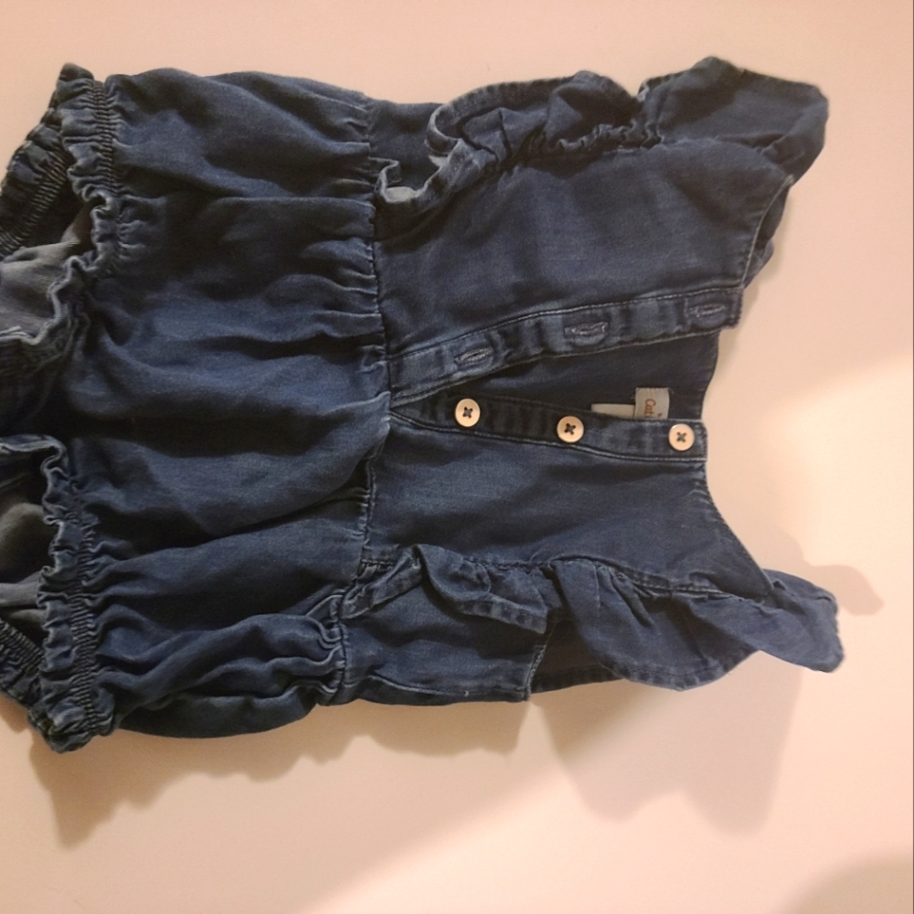 Cat and Jack Denim romper